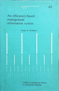 Image of An Efficiency-Based Management Information System