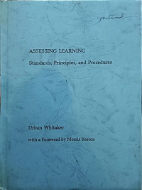 Image of Assessing Learning: Standards, Principles, and Procedures