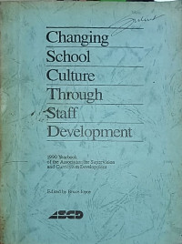 Image of Changing School Culture Through Staff Development