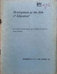 Image of Development as the Aim of Education