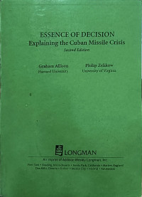Image of Essence of Decision: Explaining the Cuban Missile Crisis