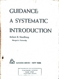 Image of Guidance: A Systematic Introduction