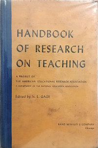 Image of Handbook of Research on Teaching