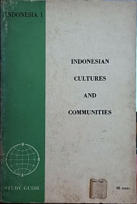 Image of Indonesian Cultures and Communities: Study Guide