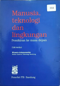 Image of Manusia, Teknologi, dan Lingkungan: Pemikiran ke Masa Depan