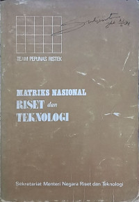Image of Matriks Nasional Riset dan Teknologi