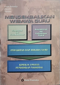 Image of Mengembalikan Wibawa Guru