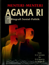Image of Menteri-Menteri Agama RI Biografi Sosial-Politik