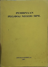 Image of Pembinaan Pegawai Negeri Sipil