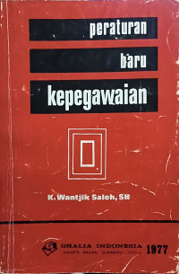 Image of Peraturan Baru Kepegawaian