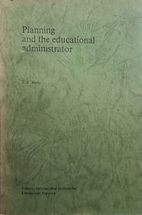 Image of Planning and the Educational Administrator