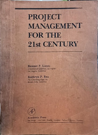 Image of Project Management for the 21st Century