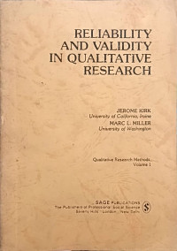 Image of Reliability and Validity in Qualitative Research