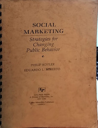 Image of Social Marketing: Strategies for Changing Public Behavior