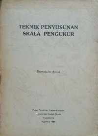Image of Teknik Penyusunan Skala Pengukur