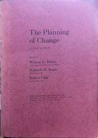 Image of The Planning of Change