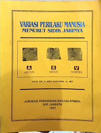 Image of Variasi Perilaku Manusia Menurut Sidik Jarinya